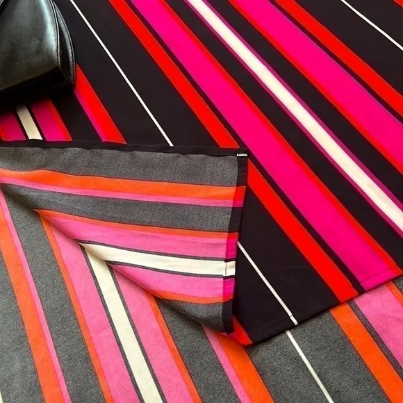 Vince camuto sleeveless pink striped dress NWT