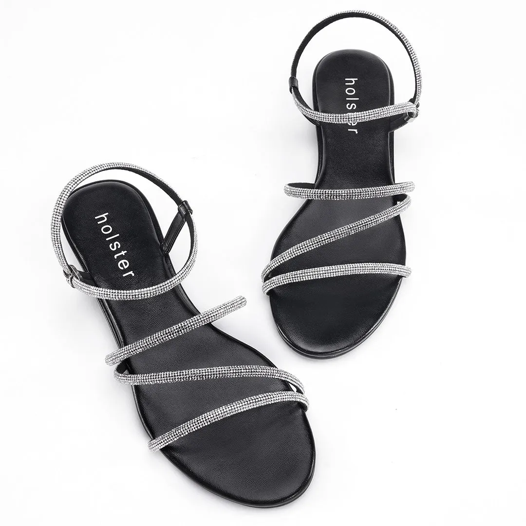Viva Low Wedge - Black