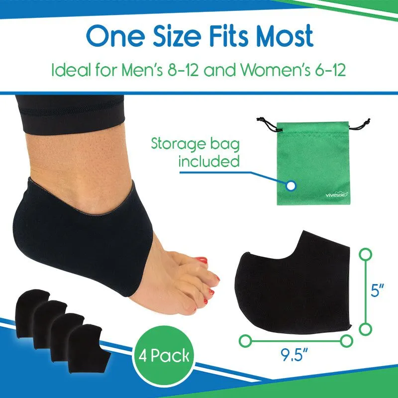 Vive Health Fabric Gel Heel Protectors