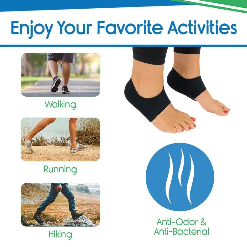 Vive Health Fabric Gel Heel Protectors