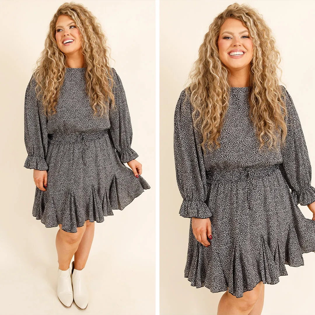 Warming Up To You Romper, Black