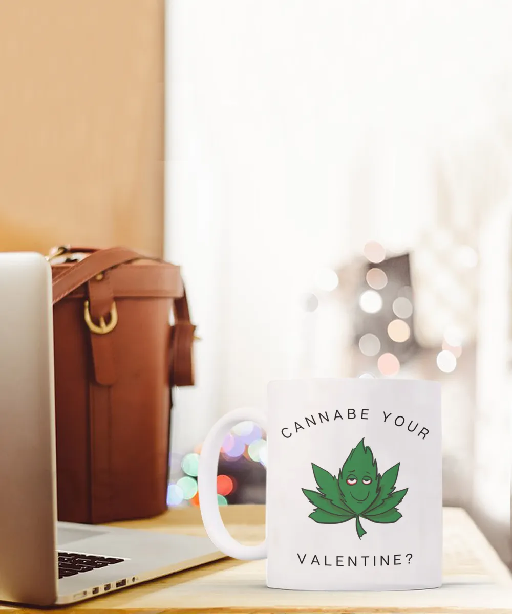 Weed Mug, Marijuana Mug, Stoner Mug, Valentine's Day, Boyfriend Gift, Girlfriend Gift, Coffee Cup