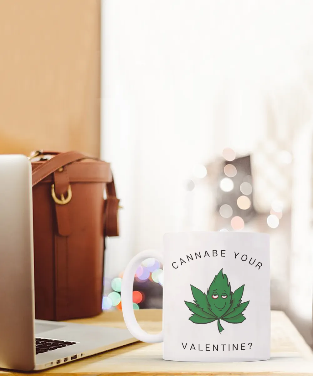 Weed Mug, Marijuana Mug, Stoner Mug, Valentine's Day, Boyfriend Gift, Girlfriend Gift, Coffee Cup