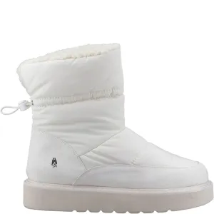 White Hush Puffies Slippers
