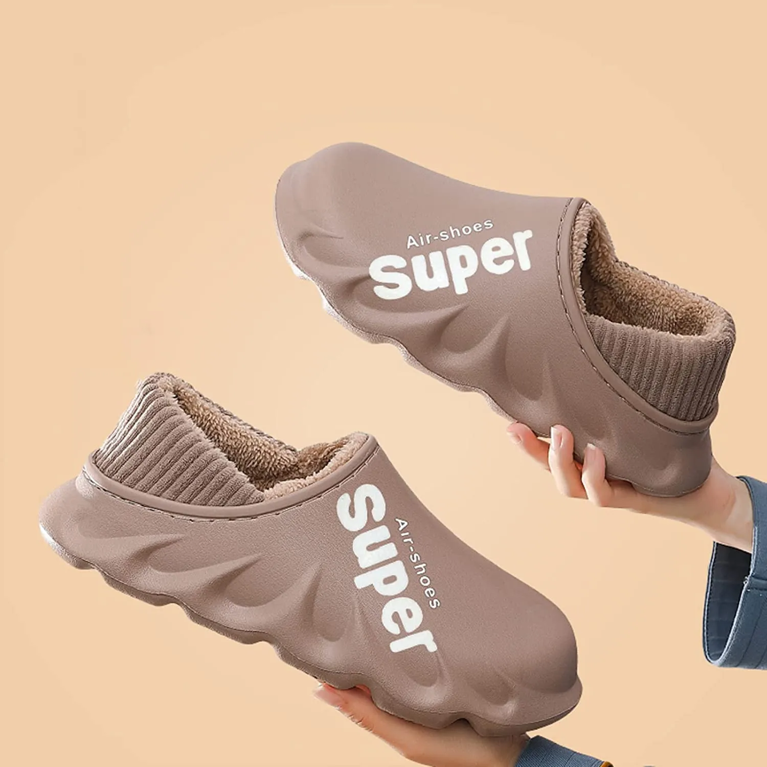 Winter Soft Plush Slippers For Women & Men