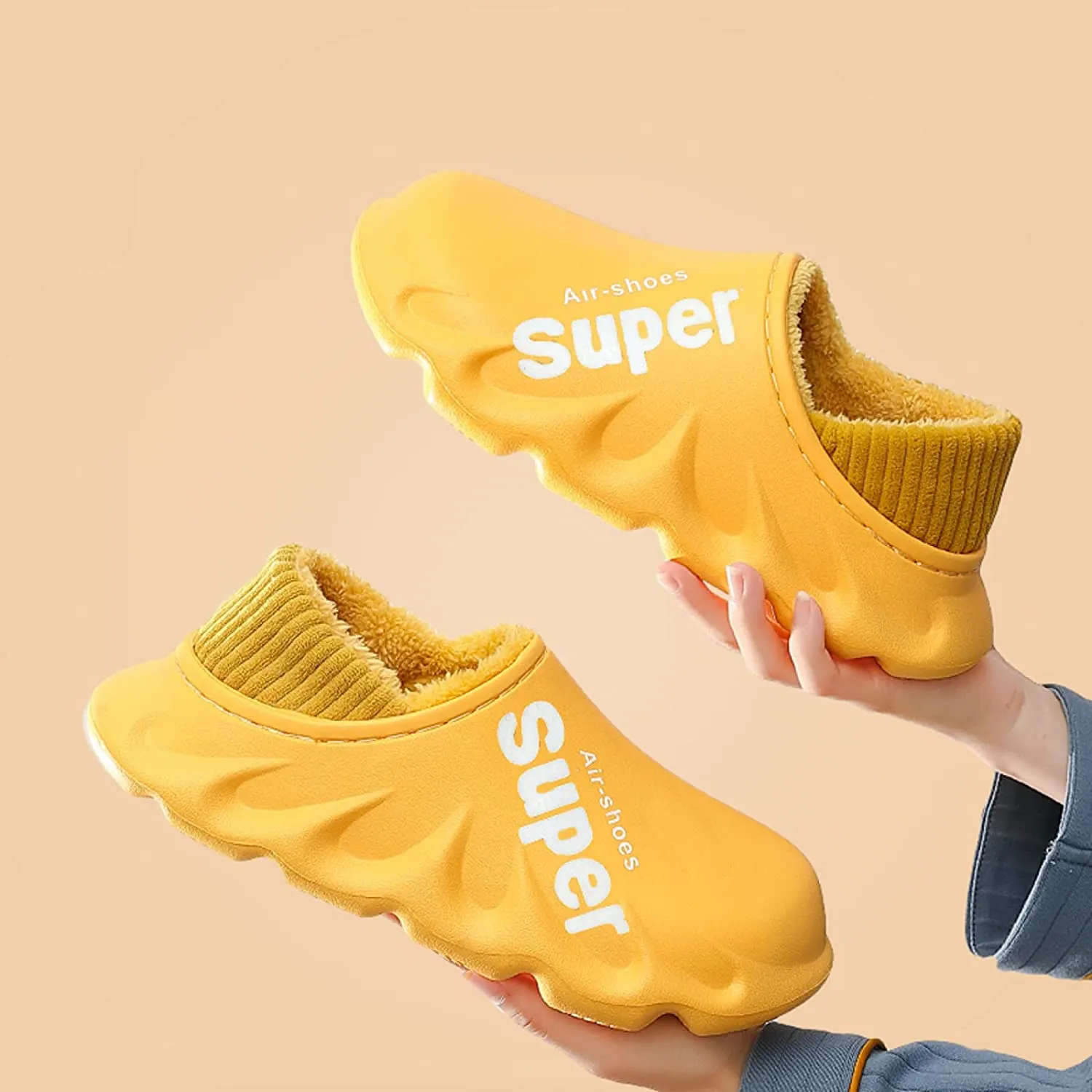 Winter Soft Plush Slippers For Women & Men