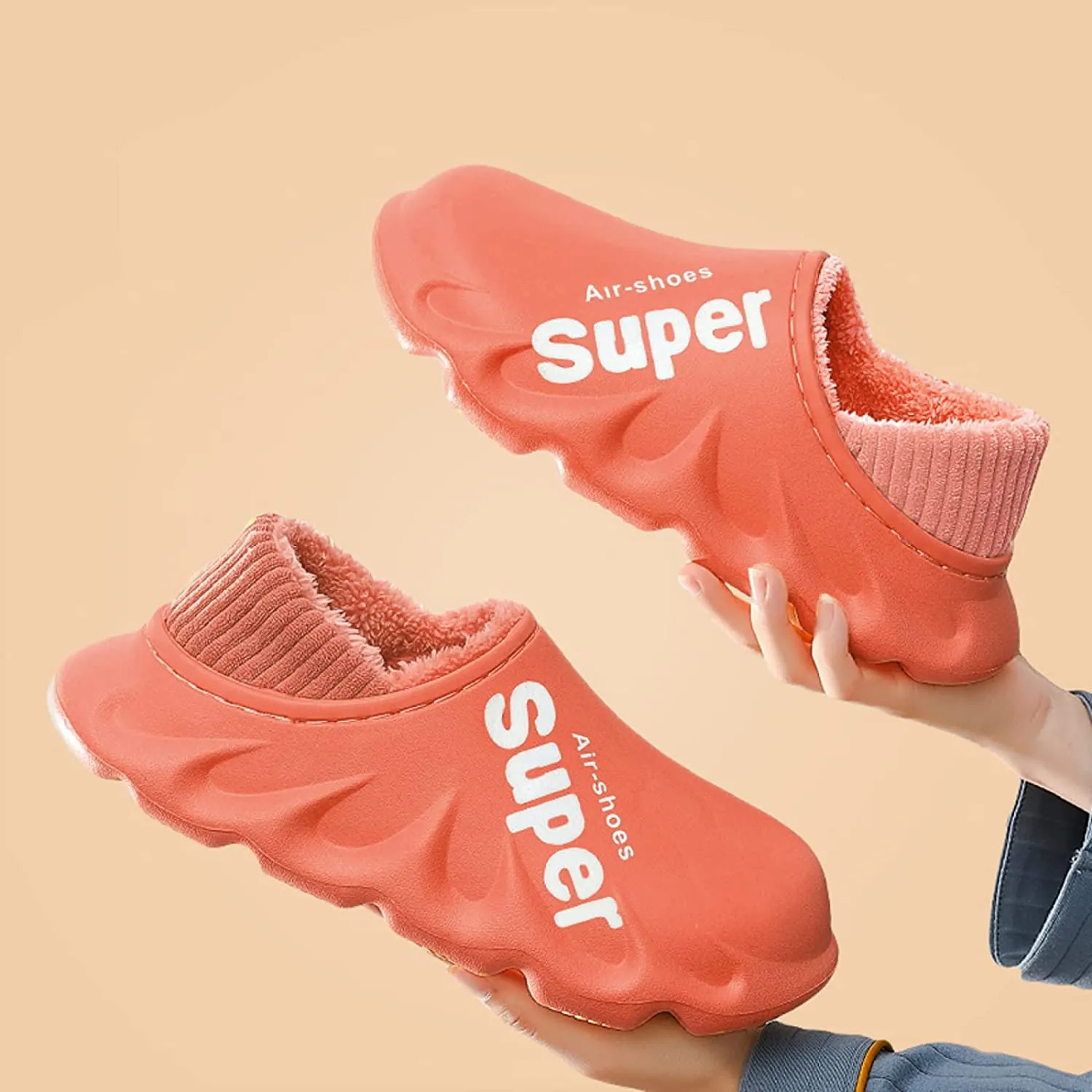 Winter Soft Plush Slippers For Women & Men