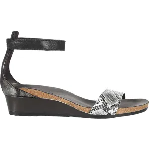 Women's Naot Pixie Grey Cobra/Metallic Onyx Leather