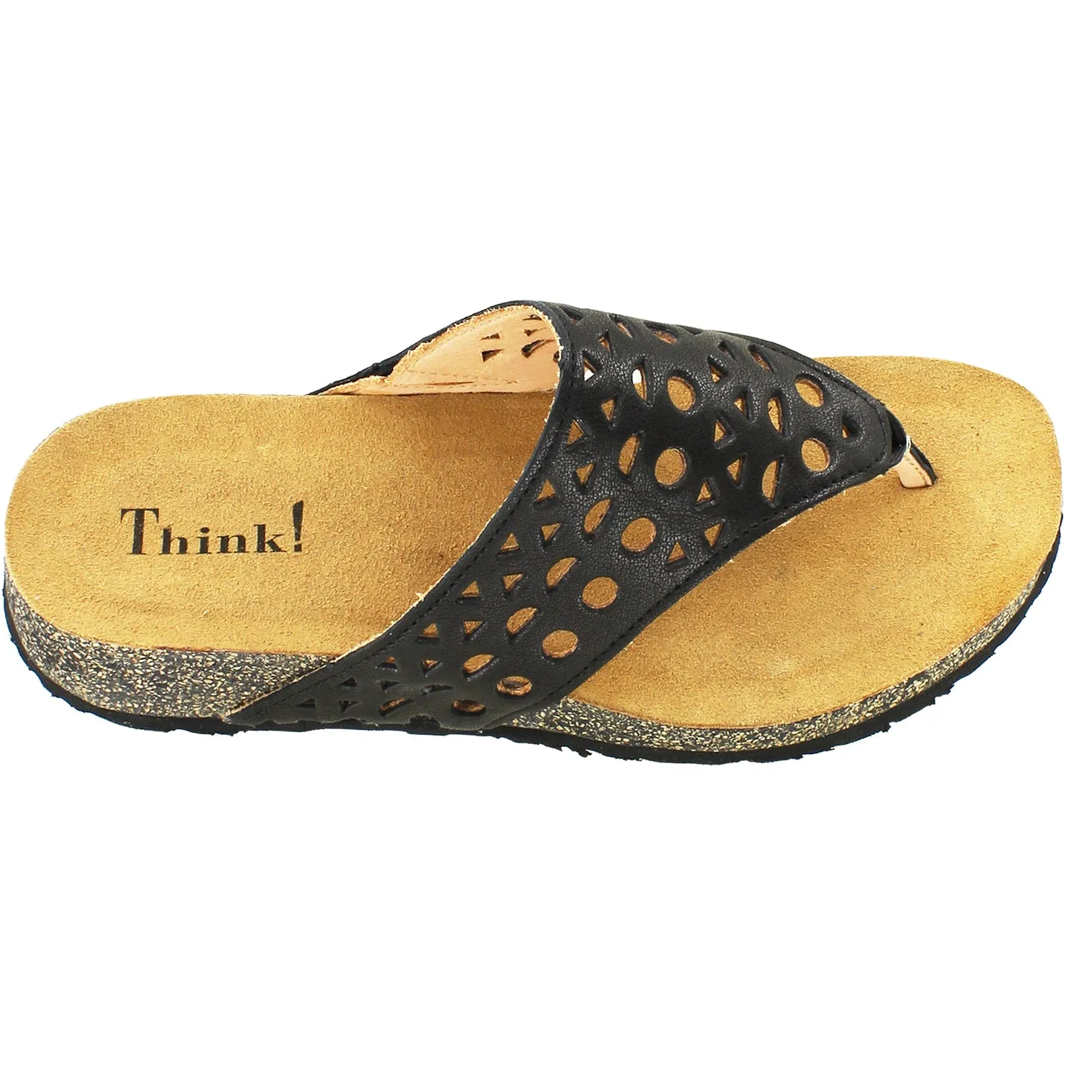 Women's Think Koak 746 Black Leather
