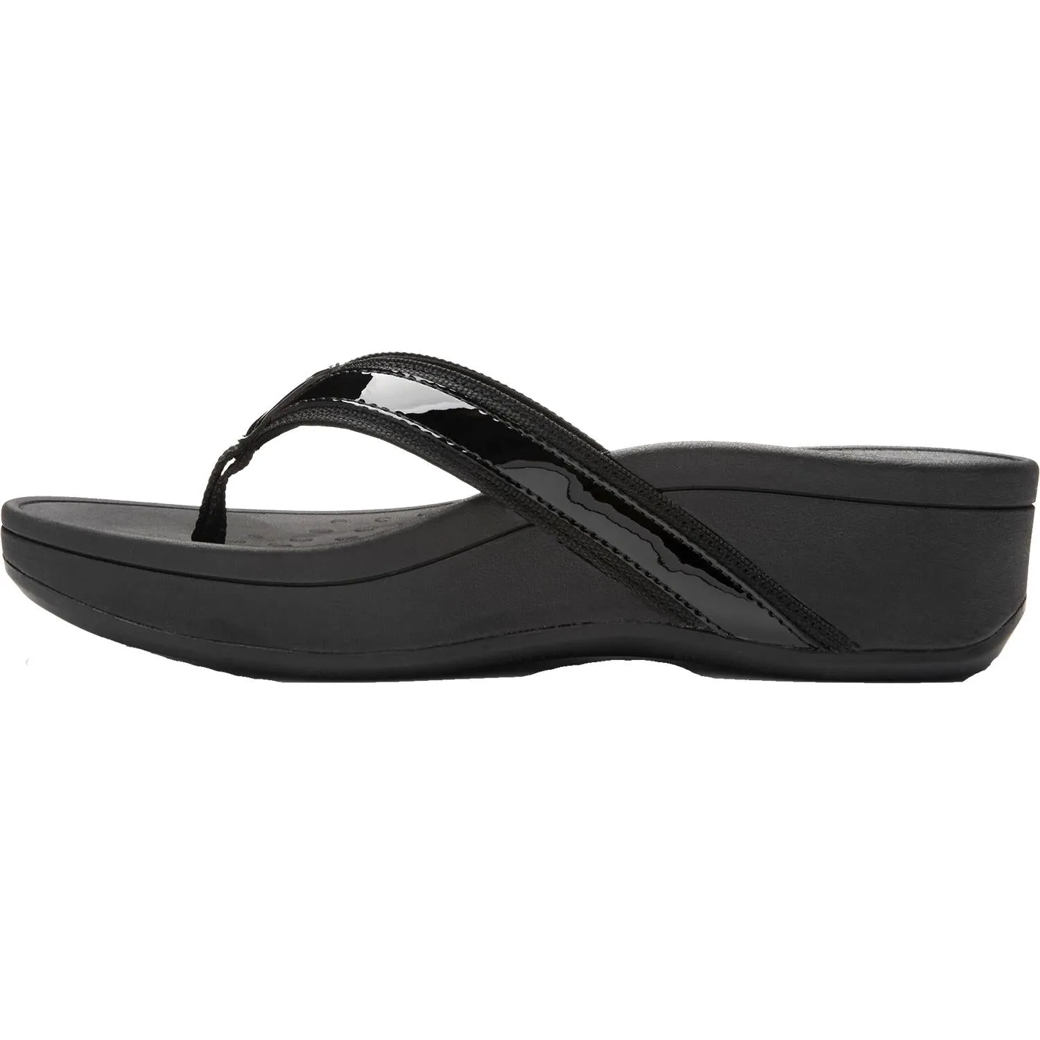 Women's Vionic High Tide Black Fabric/Leather