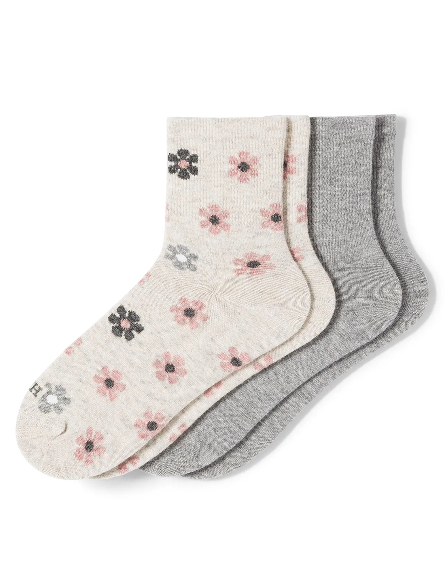 Wool Blend Mini Crew 2 Pair Pack
