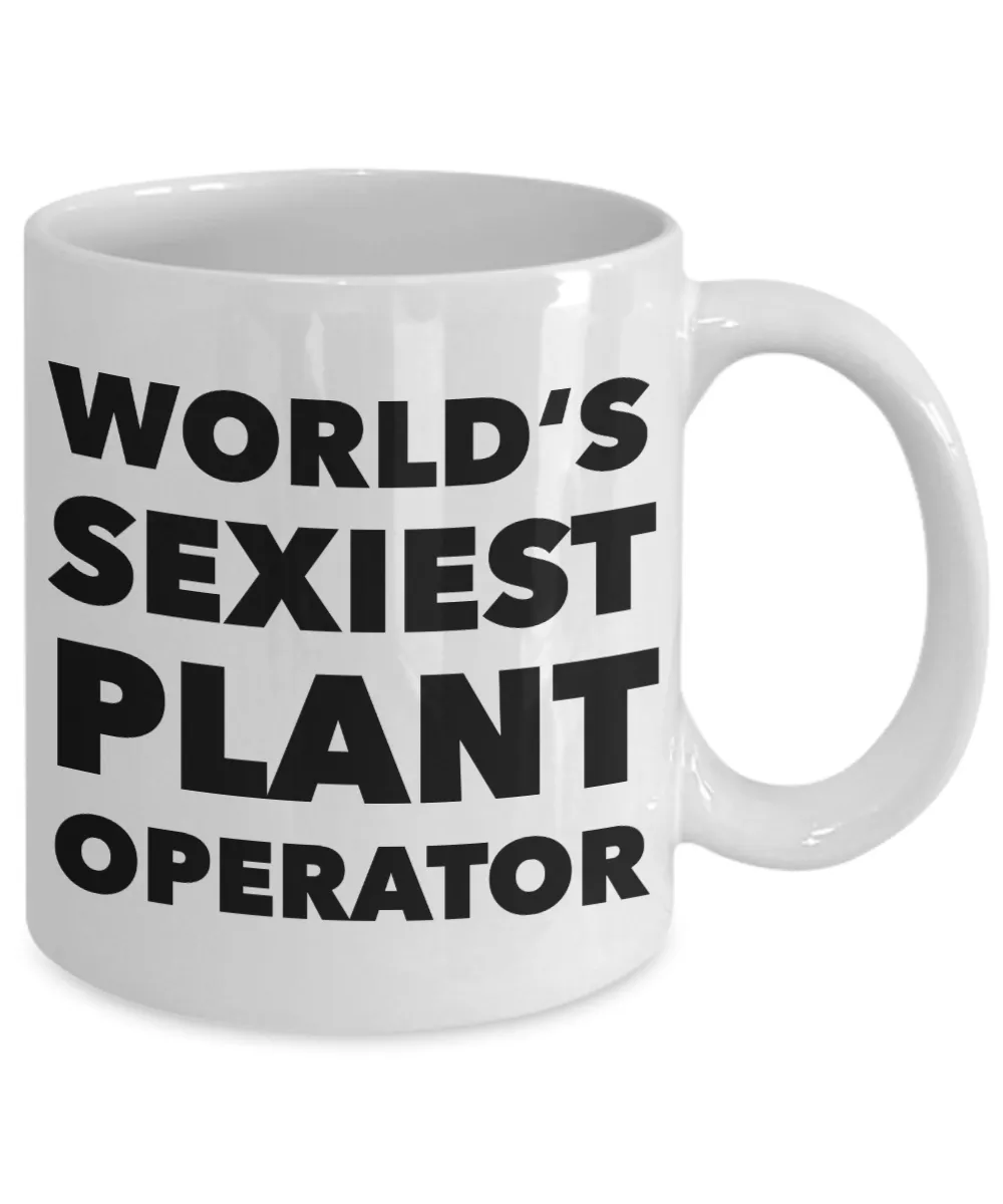 World's Sexiest Plant Operator Mug Gift Ceramic Coffee Cup