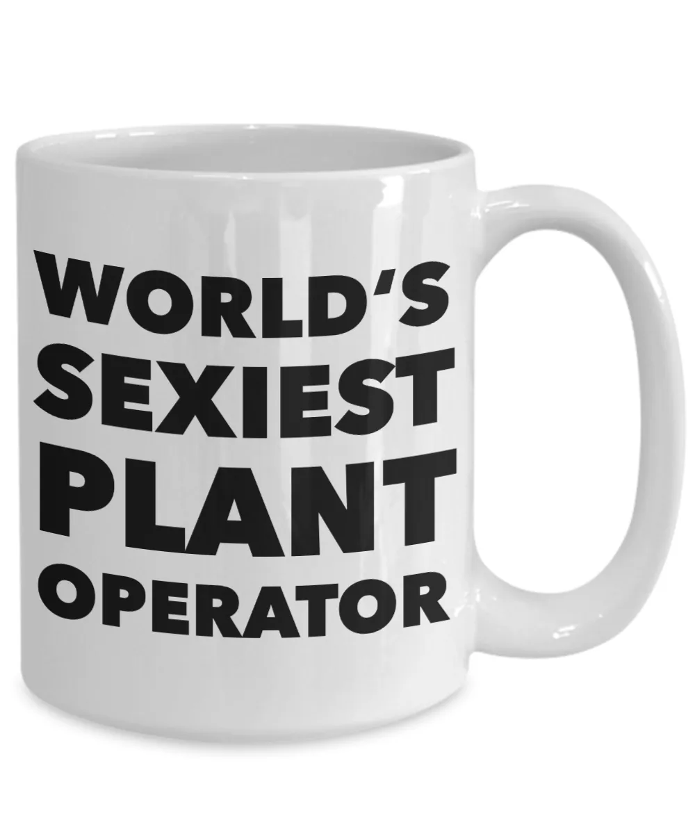 World's Sexiest Plant Operator Mug Gift Ceramic Coffee Cup
